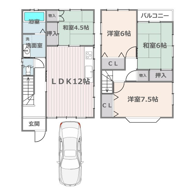 間取り：326000253475