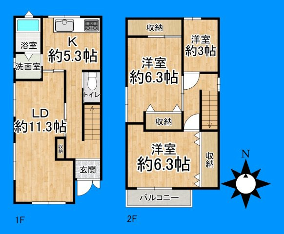 間取り：327001689765