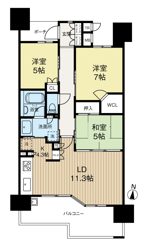 間取り：328000625848