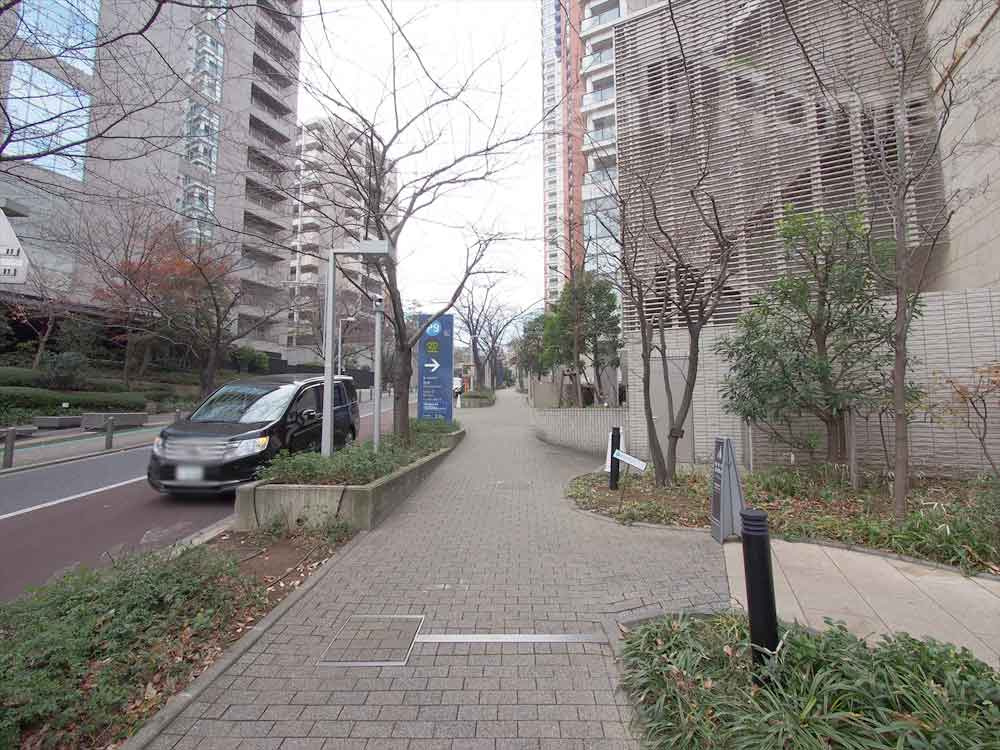 前面道路