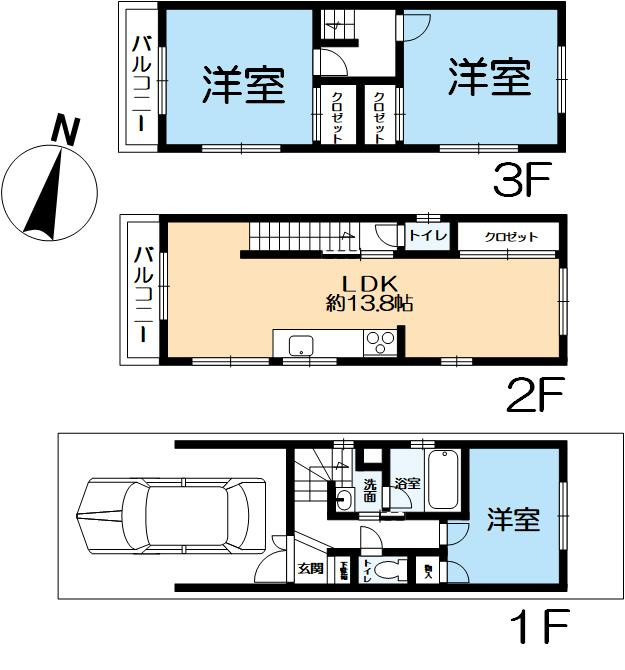 間取り：328000635232