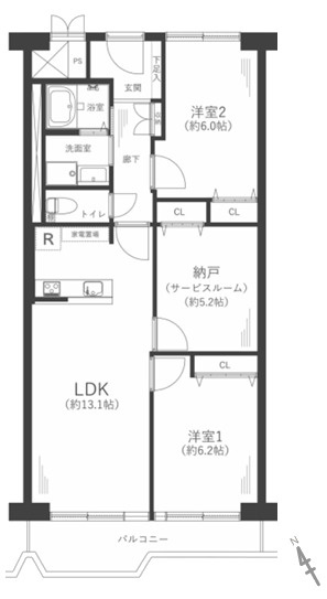 間取り：328000644694