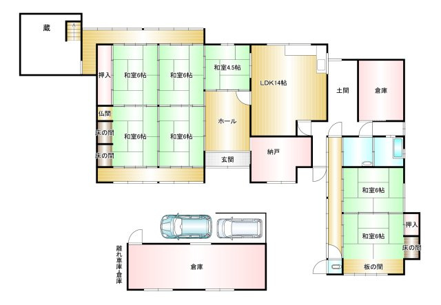 間取り：329000131351