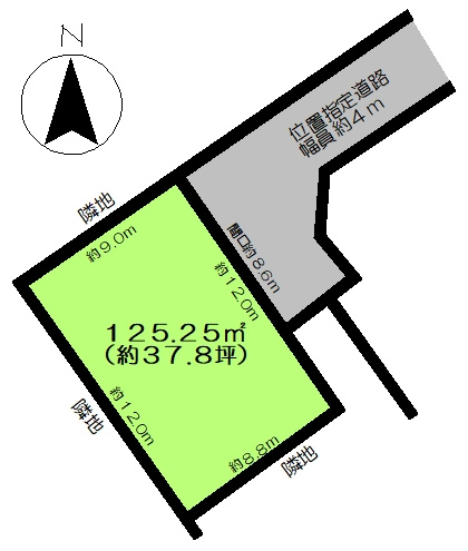 区画図：308000174394