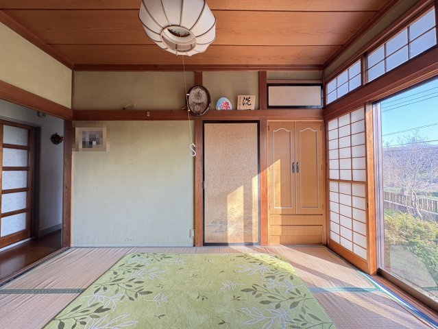 明るい和室です