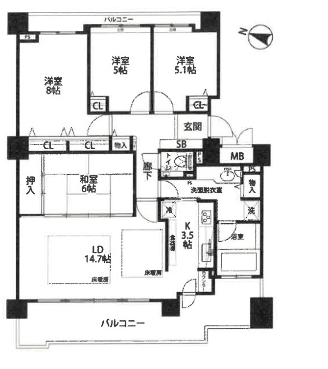 間取り：301000102157