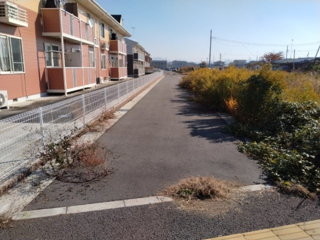 北側歩道4ｍ