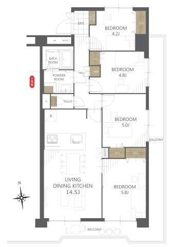 間取り：329000131534