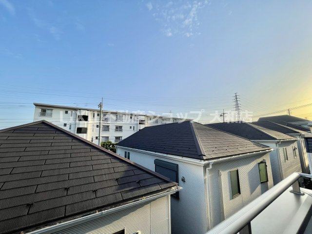 洋室5.2帖からの眺望