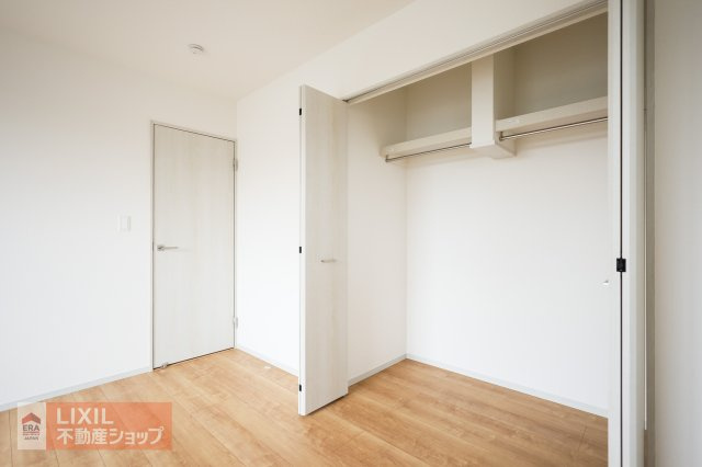 【収納】現地完成写真。しっかり収納がついております！
