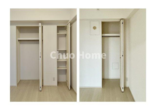 居室にはクローゼットを完備し、自由度の高い家具の配置が叶うシンプルな空間です。お子様の成長と必要になる子供部屋を与えるにはぴったりの間取りですね。