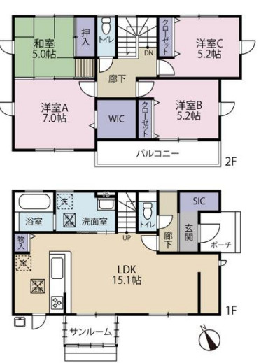 間取り：312001115648