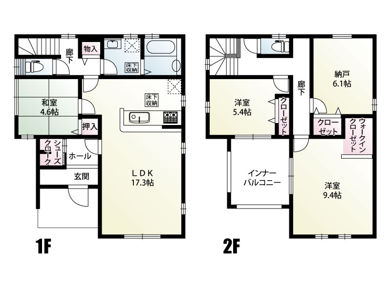 古河市磯部◆間取り図