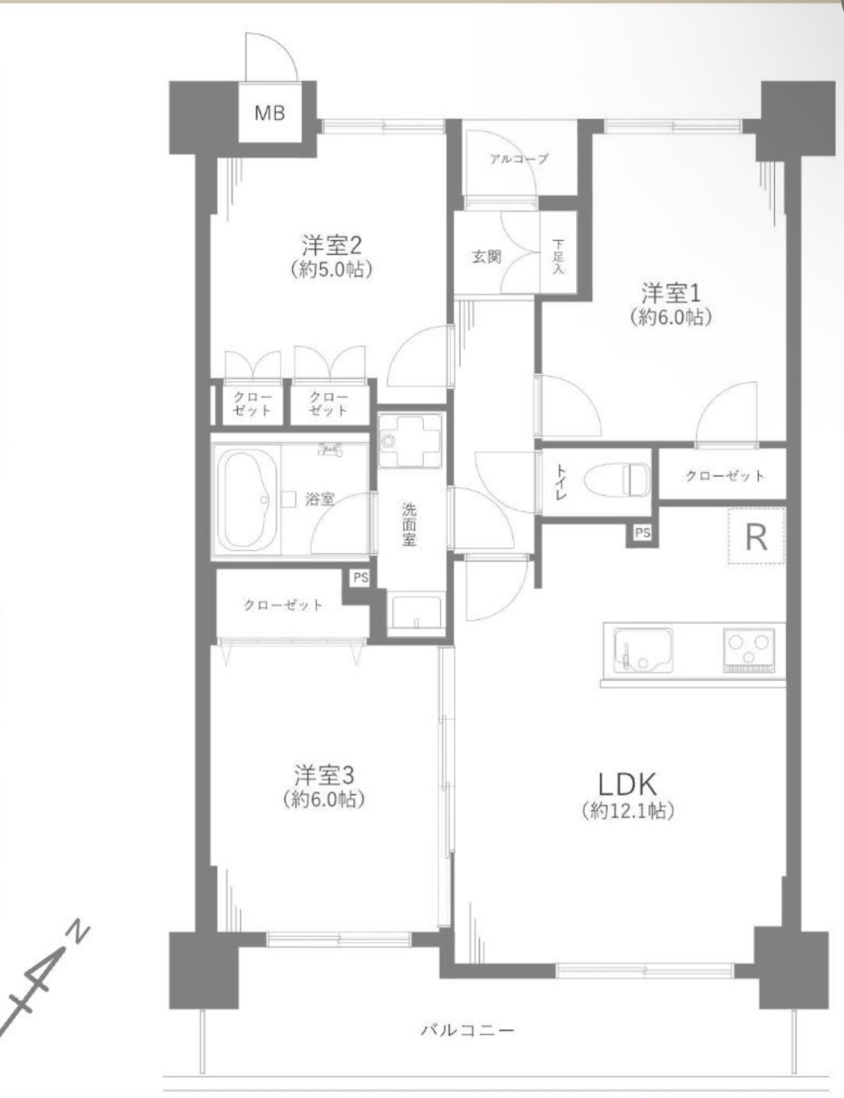 間取り：311002420556