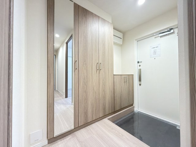 【新設】大型シューズボックス設置（トールタイプ）、これだけあれば安心！靴もたくさん収納できます♪