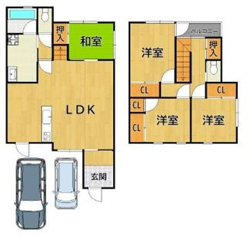 間取り：327001693011