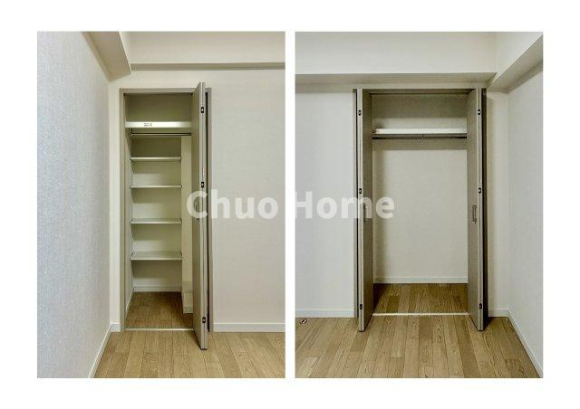 居室にはクローゼットを完備し、自由度の高い家具の配置が叶うシンプルな空間です。お子様の成長と必要になる子供部屋を与えるにはぴったりの間取りですね。