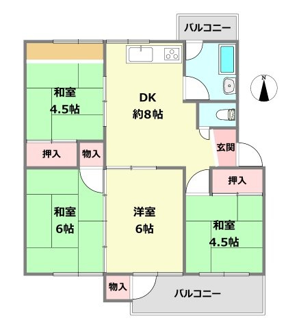 間取り：328000484428