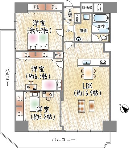 間取り：327002284982