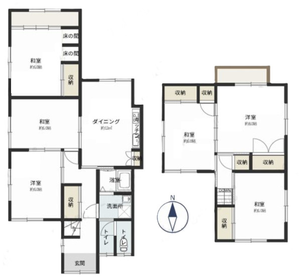 間取り：328000597445