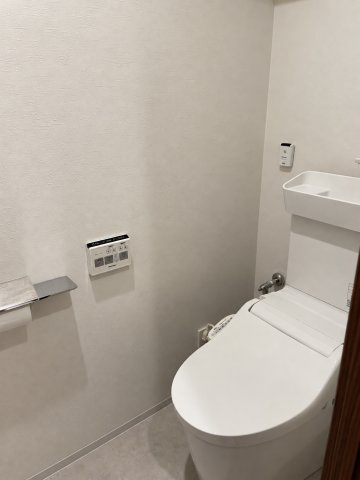 2024年にリフォームしたばかりのトイレです