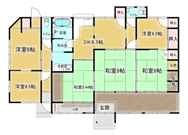 間取り：346000040904