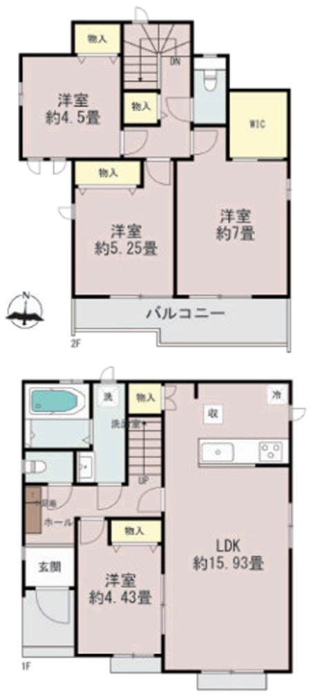C号棟間取図