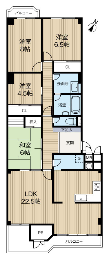 間取り：328000650411