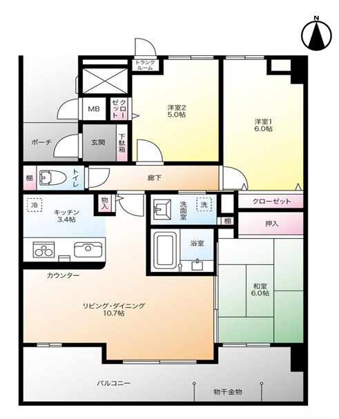 間取り：328000628277