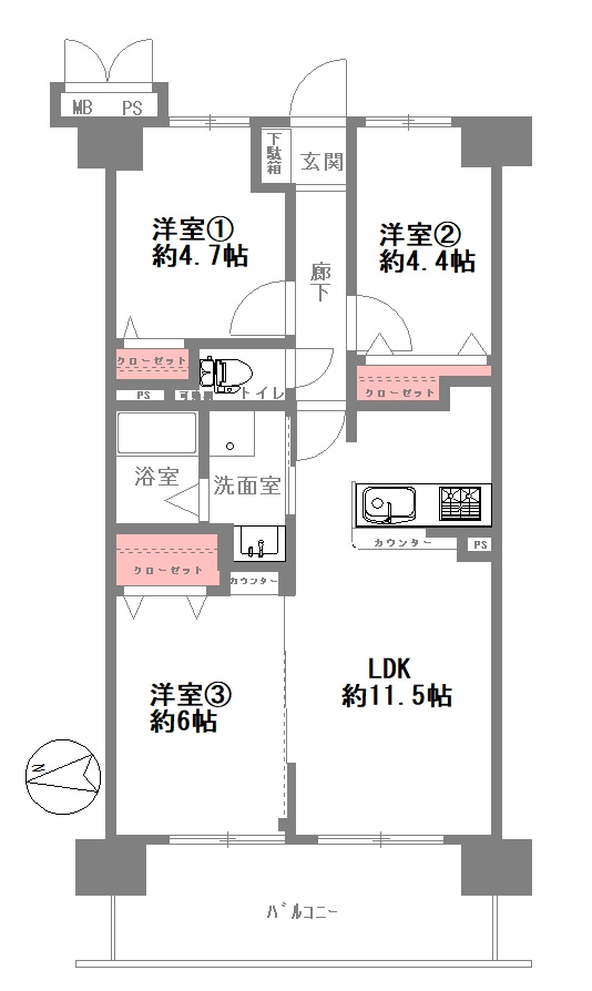 間取り：327002234092