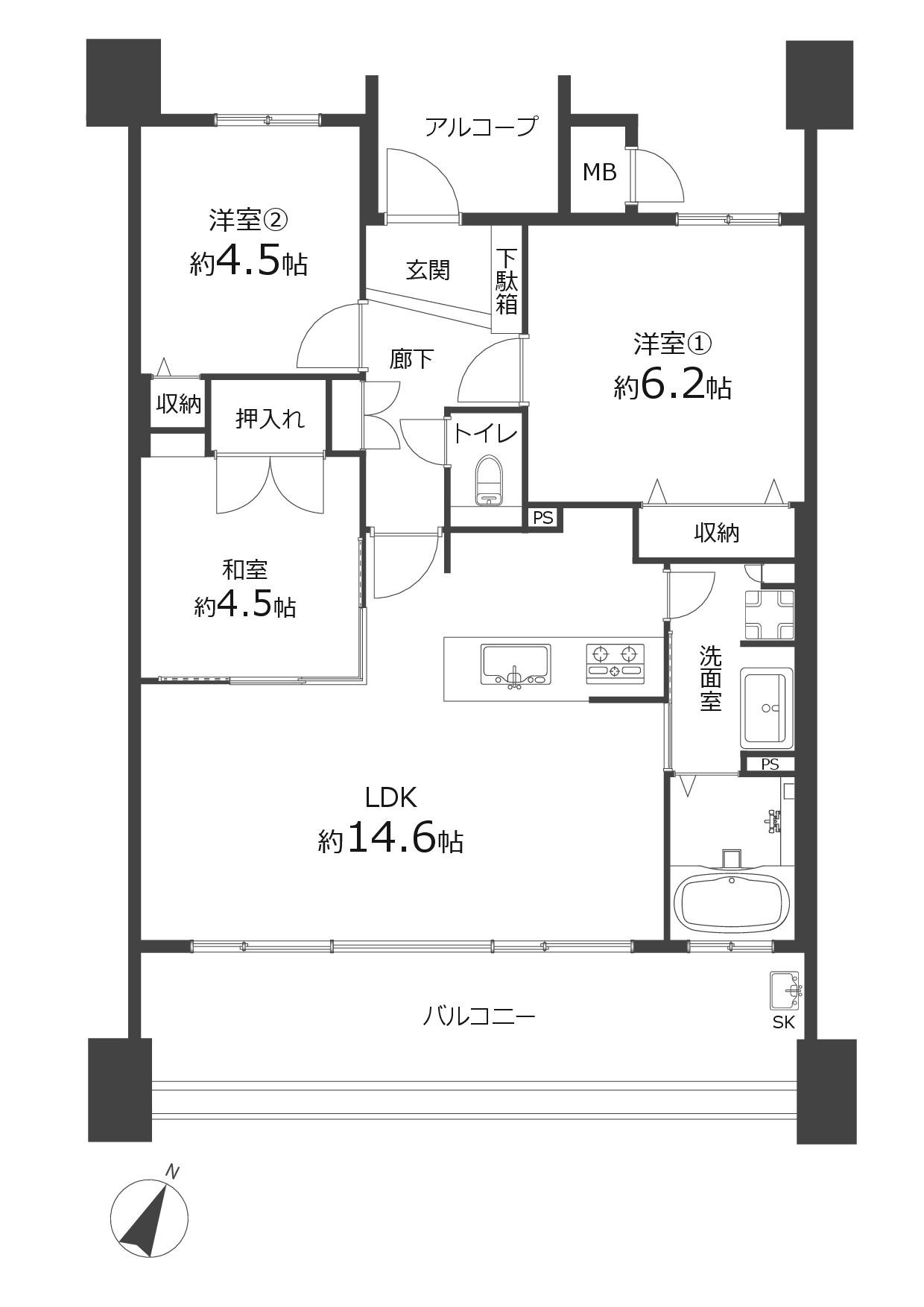 間取り：323000421221