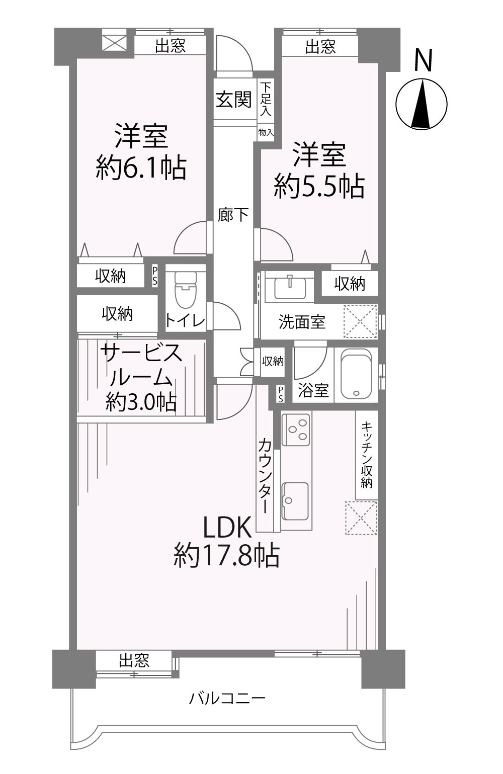 間取り：304000339858