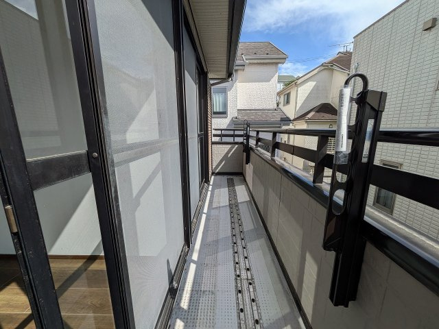 ～2部屋から出入り可能なバルコニー～