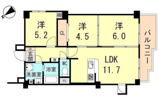 間取り：328000621388