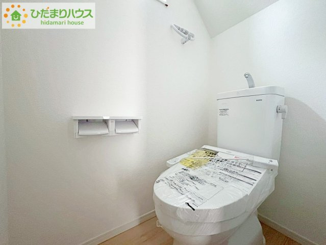 節水できるトイレで、少ないお水でもしっかりと洗浄してくれます！