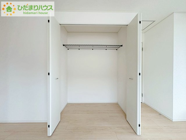各居室にはしっかりと収納を完備！
