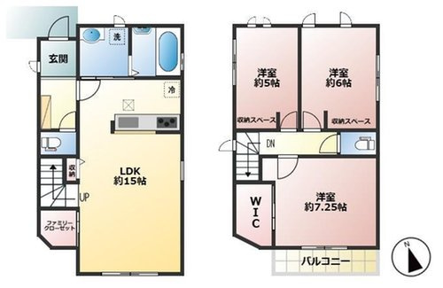建物プラン例（B号地)