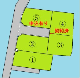対象地：3画地　教育・商業施設が整った緑豊かな住宅街です。