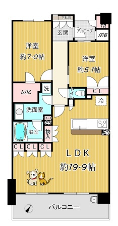 間取り：314002697372