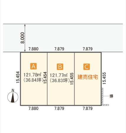 区画図：301000100330