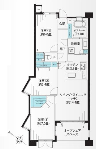 間取り：313004743885
