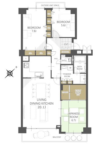 間取り：312001147709