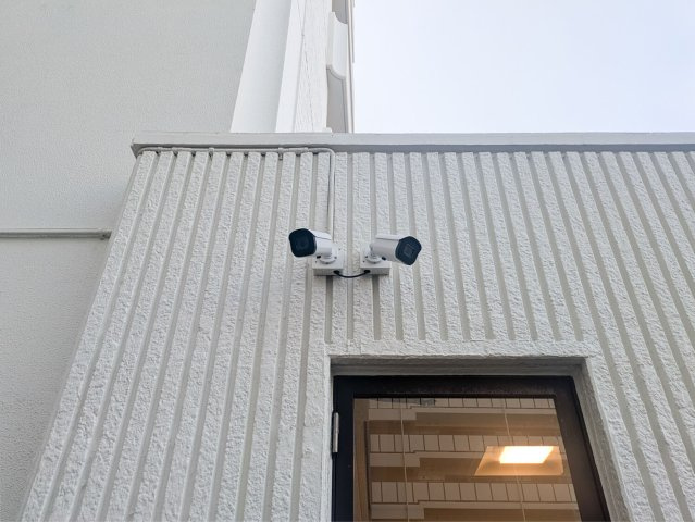 敷地内防犯カメラ