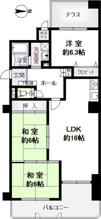 間取り：328000626359