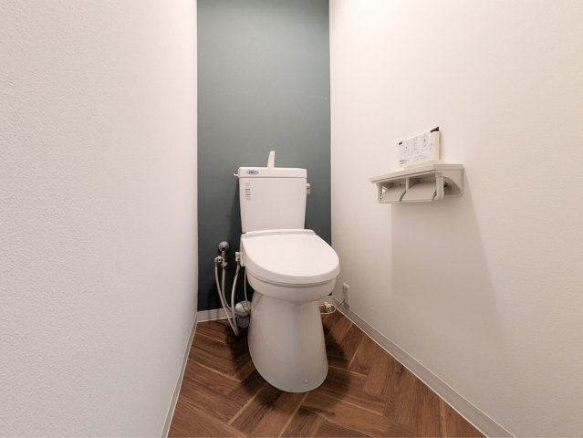 清潔感のあるトイレです