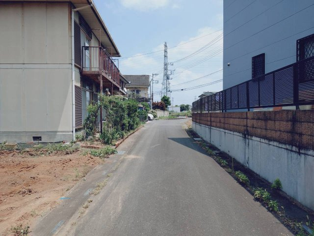 【東松山市高坂3丁目3期　前面道路】(2026.07.24撮影)