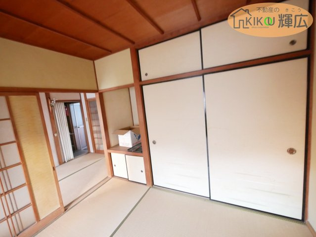 1F和室収納です。