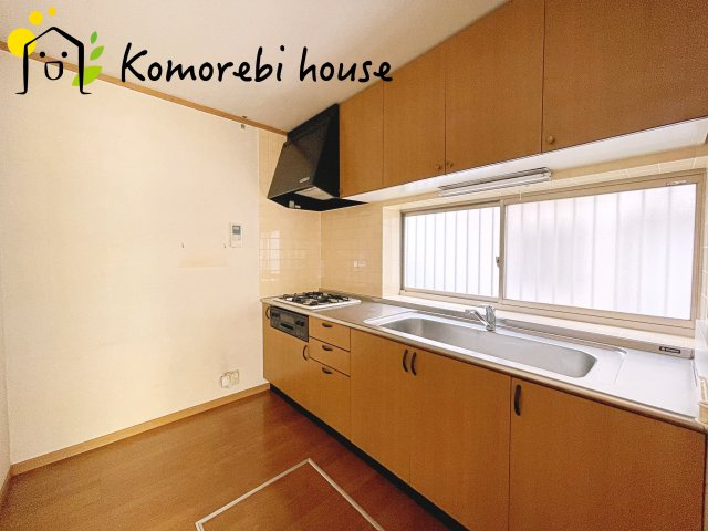 コンパクトなキッチンで掃除もラクラク