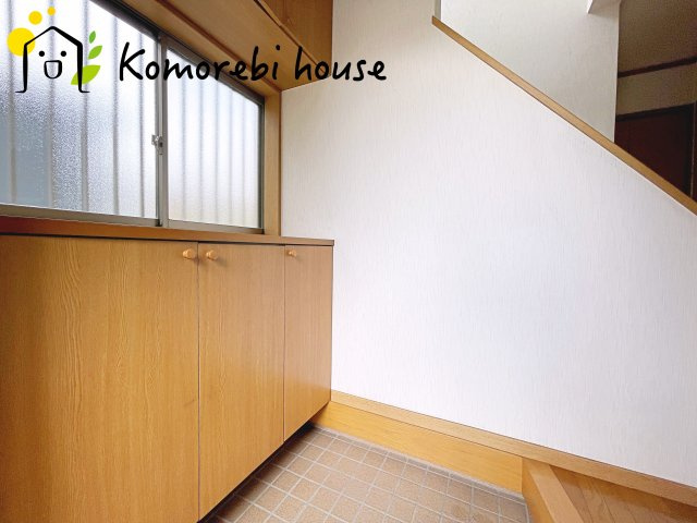 シンプルで使いやすい玄関です