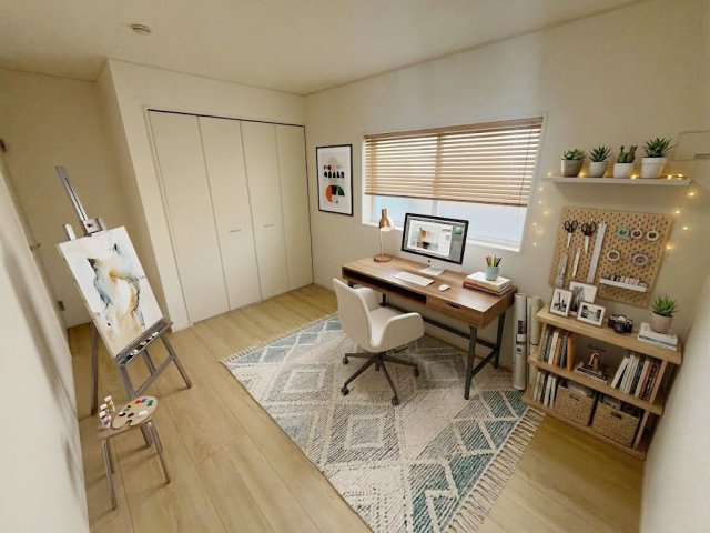 書斎や趣味部屋など、ライフスタイルに合わせ、様々な用途で使えるお部屋です。※画像はイメージです。